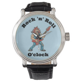 Grappige Rockstar Horloge