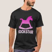 Grappige Rockstar Rocking Horse Pullover Hoodie (Voorkant)