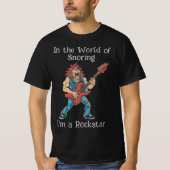 Grappige Rockstar T-shirt (Voorkant)