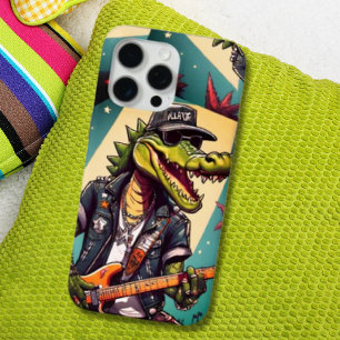 Grappige rockster Crocs iPhone 15 Pro Max Hoesje