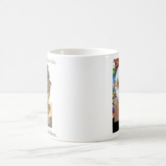 Grappige roddel dames met Jouw naam Koffiemok (Center)