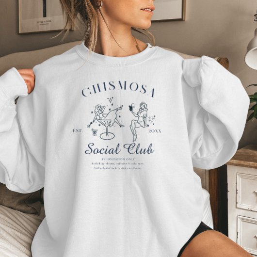 Grappige roddels | Chismosa Social Club-trui Trui