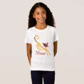 Grappige rode kat t-shirt (Voorkant volledig)