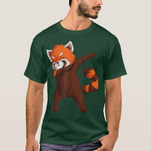 grappige rode panda voor jongens meisjes mannen pa t-shirt