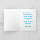 Grappige rode papegaai krijgen goed Kaart (Binnen)