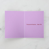 Grappige rode wijn Valentijnskaart Kaart (Binnen)