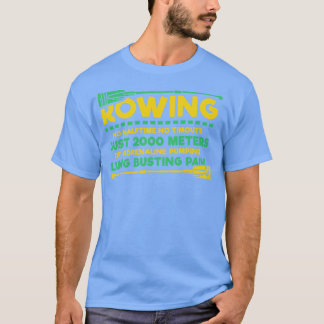 Grappige roeigeschenken Geen rust geen time-outs 2 T-shirt