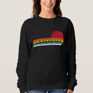 Grappige roeiploeg boot roeier retro cadeau voor m trui