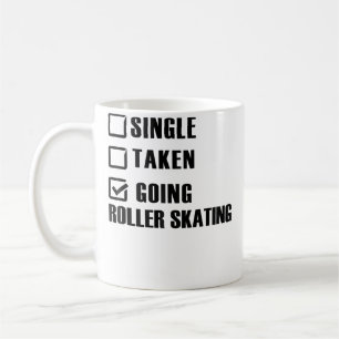Grappige Roller Skater Koffiemok