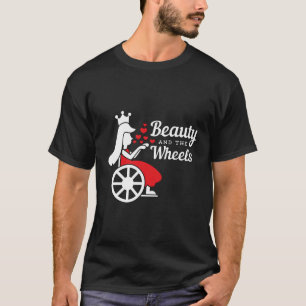 Grappige rolstoel Kinder of mantelzorger Hero Gift T-shirt