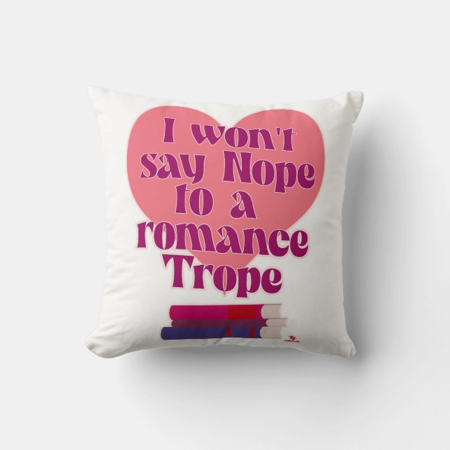 Grappige Romance Touwlezer Love Motto Kussen (Voorkant)