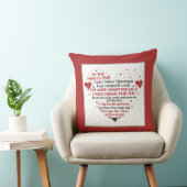 grappige romantische Jubileum woordkunst Kussen (Stoel)