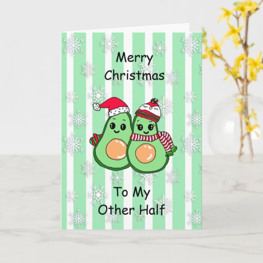 Grappige romantische Kaart voor koppels (Gele Bloem)