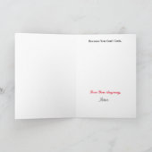 Grappige romantische kookkaart voor koppels kaart (Binnen)