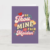 Grappige romantische op maat gemaakte Valentijnse Bedankkaart (Voorkant)