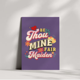 Grappige romantische op maat gemaakte Valentijnse  Bedankkaart