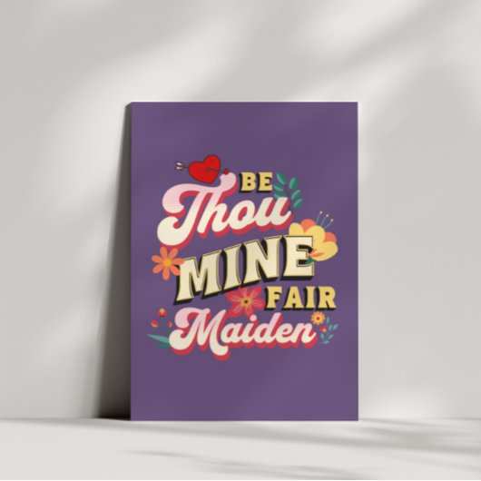 Grappige romantische op maat gemaakte Valentijnse Bedankkaart