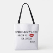 Grappige romantische quote tote bag (Achterkant)