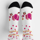 Grappige Romantische Sokken – "Je Weet dat Ik van  (Top)