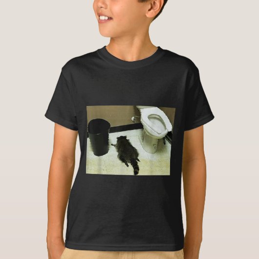 Grappige Rommel Panda Dronken Wasbeer T-shirt (Voorkant)