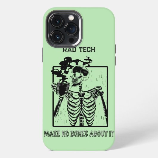 Grappige Röntgenfoto Maatwerk Medische Baan Rad Te iPhone Hoesje (Achterkant)