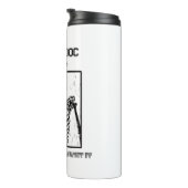 Grappige röntgenfoto  Medisch Werk Ortho Doc Thermosbeker (Geroteerd rechts)