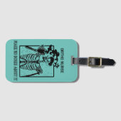 Grappige röntgenfoto Medisch Werk Ortho Verpleegs Bagagelabel (Voorkant (horizontaal))