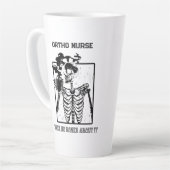 Grappige röntgenfoto Medisch Werk Ortho Verpleegs Latte Mok (Linkerhoek)