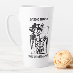 Grappige röntgenfoto Medisch Werk Ortho Verpleegs Latte Mok