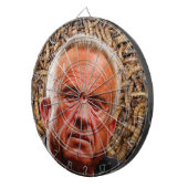 Grappige rood aangelopen Robert F. Kennedy Jr & He Dartbord (Voorkant Rechts)