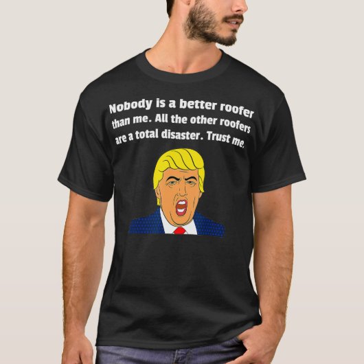 Grappige Roofer Gift voor Roofer Grappige Trump GI T-shirt (Voorkant)