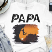 Grappige rotsklimmer | Boulderen - Papa Climber T-shirt