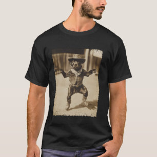 Grappige Rottweiler Hond Cowboy T-shirt