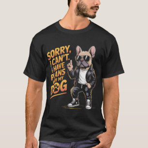 Grappige Rottweiler Sorry dat ik geen plannen met T-shirt