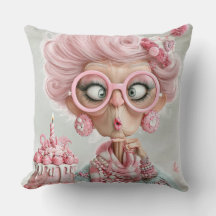 Grappige Roze Brutaal Verouderend