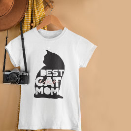 Grappige Roze Moederdag Beste Kattenmoeder Ooit T-shirt