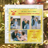 Grappige Rudolph Oh Herten Vrede Liefde Vreugde Go Feestdagenkaart