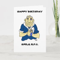 GRAPPIGE RUGBY VERJAARDAG KAART