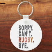 Grappige Rugby-weekender, voor Rugby-moeder, Cadea Sleutelhanger (Voorkant)