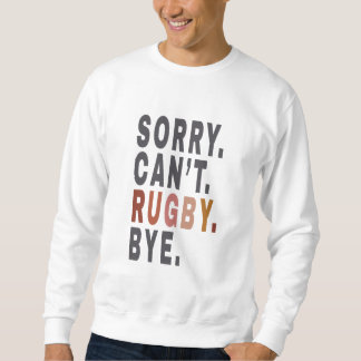 Grappige Rugby-weekender, voor Rugby-moeder, Cadea Trui