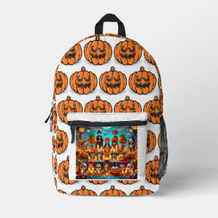 Grappige rugzakken voor Halloween-feestje