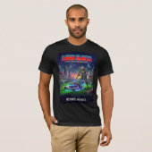 Grappige Ruimtesoldaat Tactisch Grasmaaien T-shirt (Voorkant volledig)