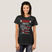 Grappige Runner Running Gift Grunpy Halve Marathon T-shirt (Voorkant volledig)