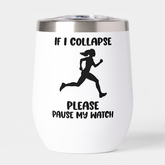 Grappige Runner's Life Quote (Voorkant)