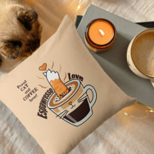 Grappige Rustieke Gezellige Koffie Kat Liefhebber 