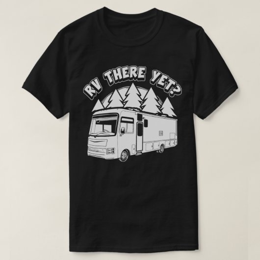 Grappige RV Camping Klasse A Camper Familie Vakant T-shirt (Design voorkant)