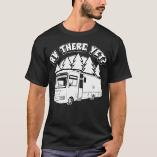 Grappige RV Camping Klasse A Camper Familie Vakant T-shirt