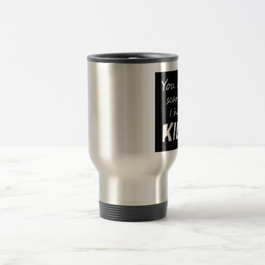 Grappige RVS mok reizen cup bulk (Center)