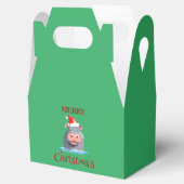 Grappige Safari dieren HIPPO Kerstmis kostuum Bedankdoosjes (Geopend)