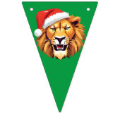 Grappige Safari dieren Hippo Kerstmis kostuum Vlaggetjes (Eerste vlag)